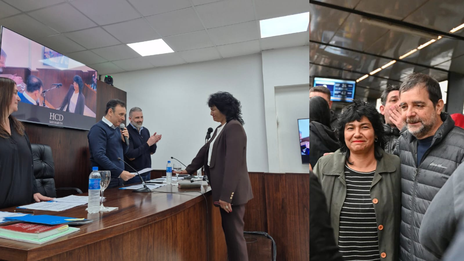 Lidia Trinidad, tras asumir como concejal: “Me siento honrada de ocupar este lugar”
